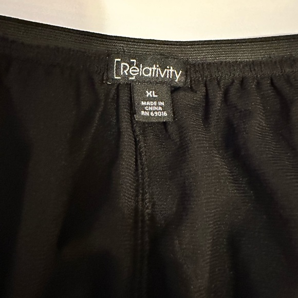 Relativity Navy Blue Lace Skirt - Picture 5 of 5